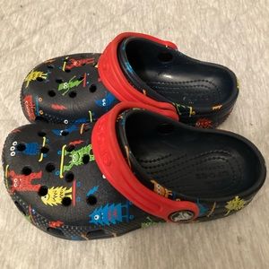 Toddler Monster Crocs Size C10